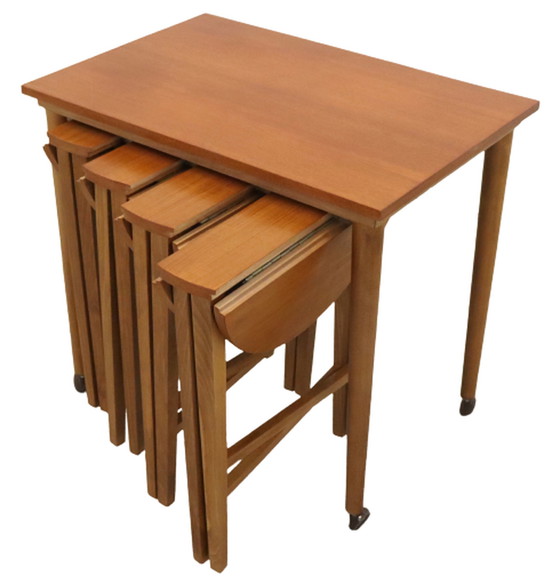 Image 1 of Poul Hundevad Set Satztische Mimiset Vintage