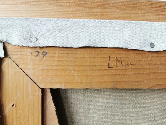 Image 1 of W-J Kersten - Treibholz - Kunstwerk 1979 - 190 x 110 cm.