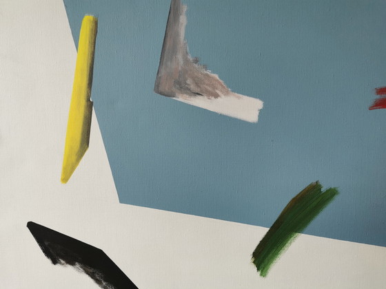 Image 1 of W-J Kersten - Treibholz - Kunstwerk 1979 - 190 x 110 cm.