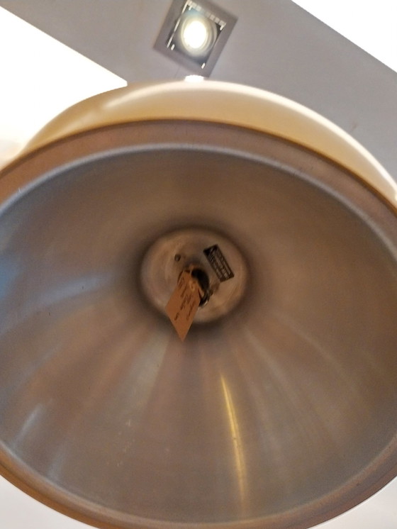 Image 1 of Dänische Pendelleuchte in Senfgelb von A. Schrøder-kemi