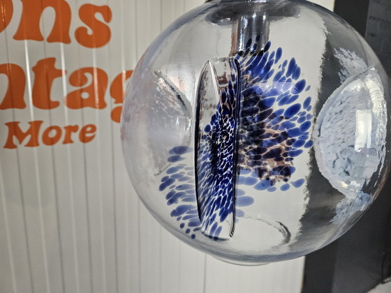 Image 1 of Italienische Hängelampe, Muranoglas