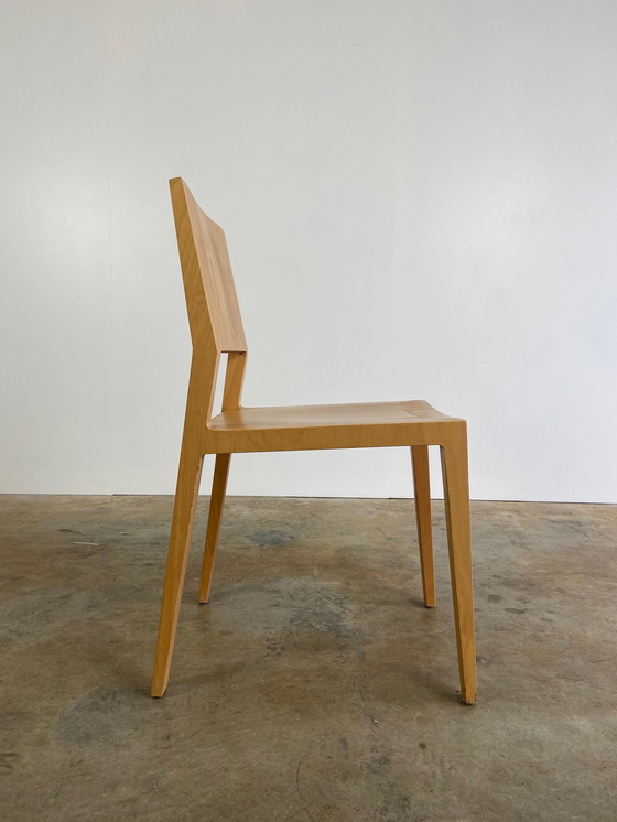 Image 1 of 6X Vintage Holz Design Stuhl