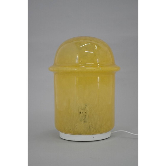 Image 1 of Vintage Space Age Stehlampe aus geblasenem Glas, Tschechoslowakei 1970