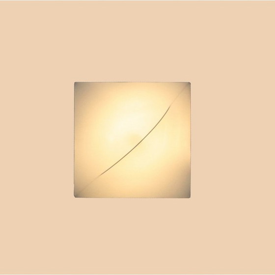 Image 1 of Vintage-Wandleuchte "Saori" aus Stoff von Kazuhide Takahama für Sirrah, 1970