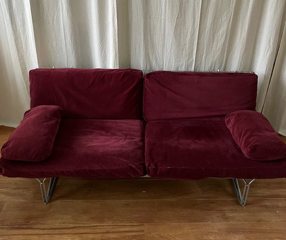 Image 1 of Niels Gammelgaard Moment Sofabank rot/weiß