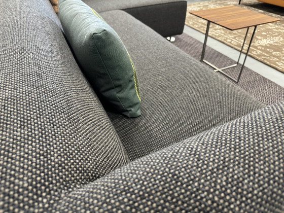 Image 1 of Gelderland 4800 Ecksofa Andes Stoff Beige/Schwarzgrau