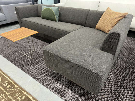 Image 1 of Gelderland 4800 Ecksofa Andes Stoff Beige/Schwarzgrau