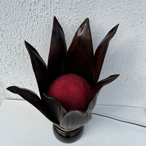 Lampe Aus Bananenblättern