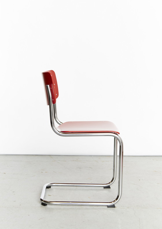 Image 1 of S43 Chairs By Mart Stam For Thonet, Set Of 6