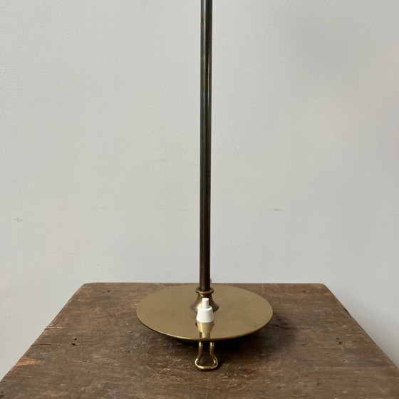 Image 1 of Vintage 2552 Messing-Tischlampe von Josef Frank für Firma Svenskt Tenn, Schweden 1938er Jahre