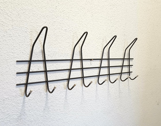 Image 1 of Fünfziger Jahre Garderobenständer aus Metall