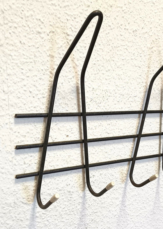 Image 1 of Fünfziger Jahre Garderobenständer aus Metall