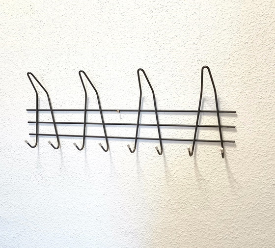 Image 1 of Fünfziger Jahre Garderobenständer aus Metall