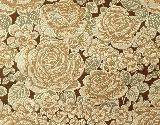 Image 1 of 13065 Vintage 70er Jahre Textur Rollentapete