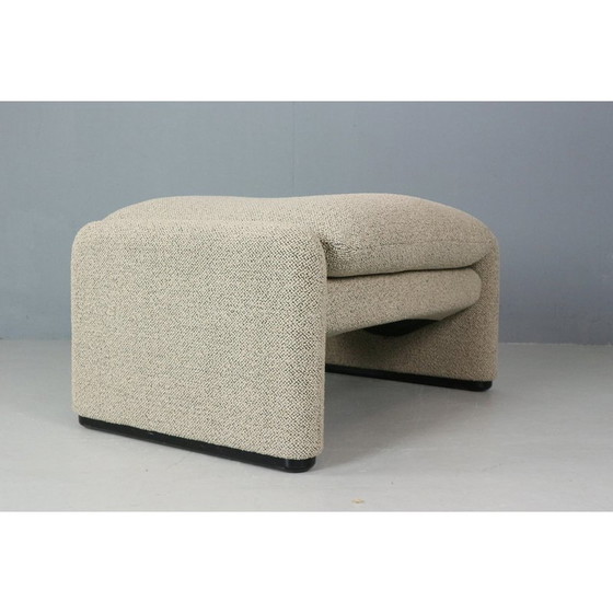 Image 1 of Fußbank "Maralunga", Vintage, von Vico Magistretti für Cassina, Italien