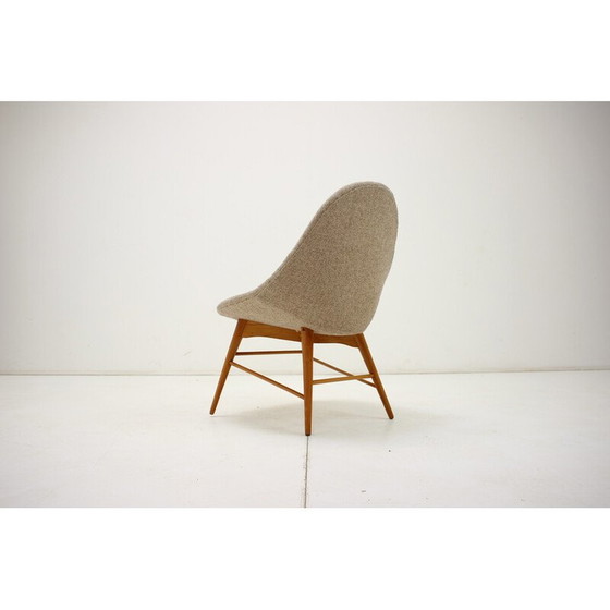 Image 1 of Vintage Muschelsessel von Miroslav Navratil, Tschechoslowakei 1960er Jahre