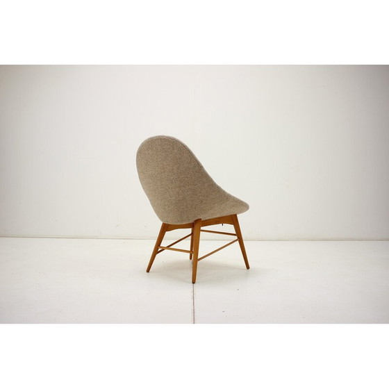 Image 1 of Vintage Muschelsessel von Miroslav Navratil, Tschechoslowakei 1960er Jahre