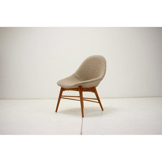 Image 1 of Vintage Muschelsessel von Miroslav Navratil, Tschechoslowakei 1960er Jahre