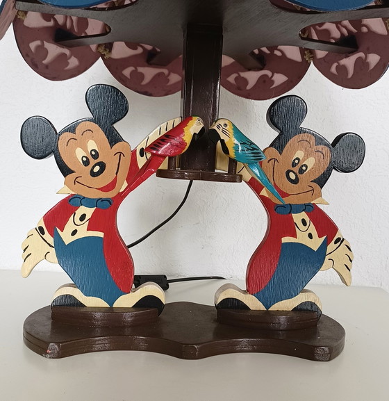 Image 1 of Vintage Mickey Mouse Lampe Sechziger Jahre