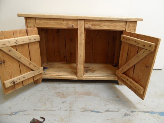 Image 1 of Britalist Zwei-Tür-Schrank 1950'S