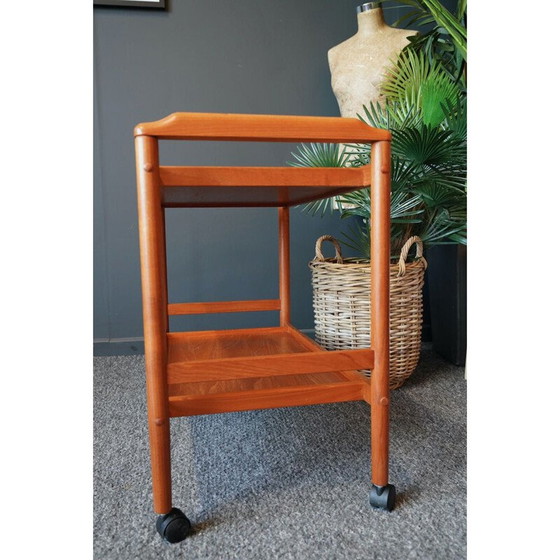 Image 1 of Vintage Teakholz Servierwagen, Dänemark