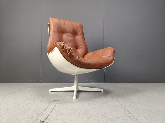 Image 1 of Mid-Century Space Age Fiberglas-Sessel, 1960er Jahre