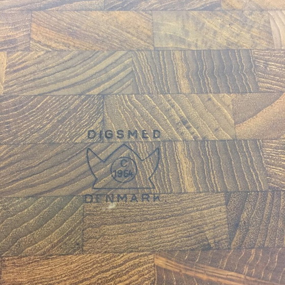 Image 1 of Tascheneimer aus massivem Teakholz, hergestellt von Digsmed, Dänemark 1960