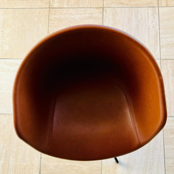 Image 1 of Hay About A Chair Aac21 Stuhl, Sense Cognac, schwarzes Gestell