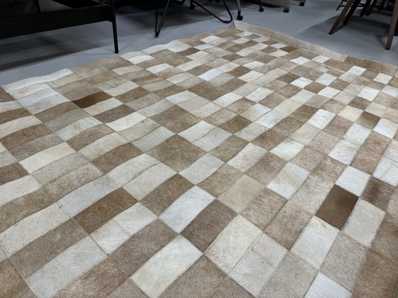 Image 1 of Teppich Patchwork-Kuhteppich 152x242