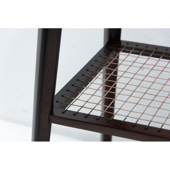 Image 1 of Alter Beistelltisch aus Eichenholz für Dřevopodnik Holešov, Tschechoslowakei 1960er Jahre