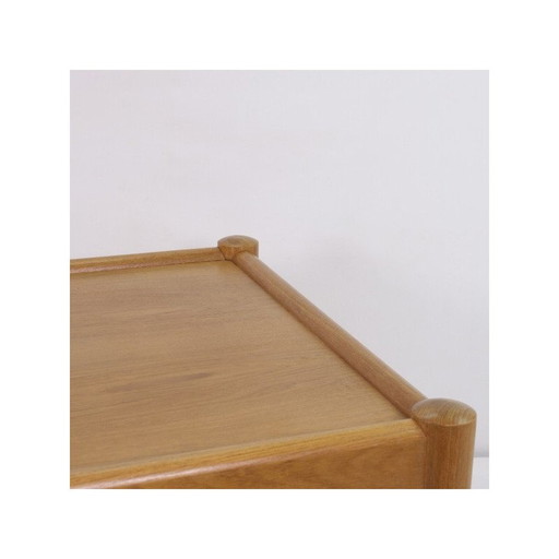 Skandinavischer Couchtisch aus Teakholz von Domino Møbler, Dänemark 1960