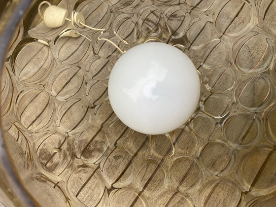 Image 1 of Vintage Hängelampe Glaskugel