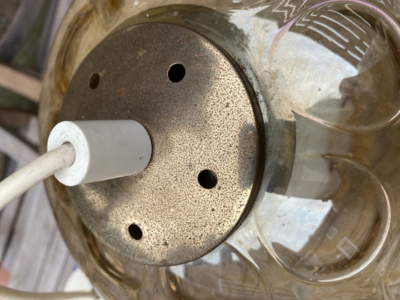 Image 1 of Vintage Hängelampe Glaskugel
