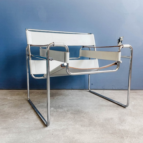 Image 1 of Knoll International - Wassily - Sessel - Weiss - Top Zustand