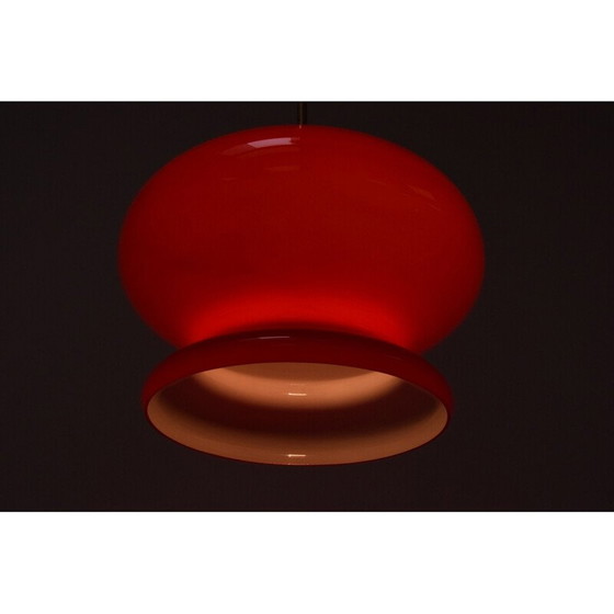 Image 1 of Hängeleuchte aus Glas, Tschechoslowakei 1960