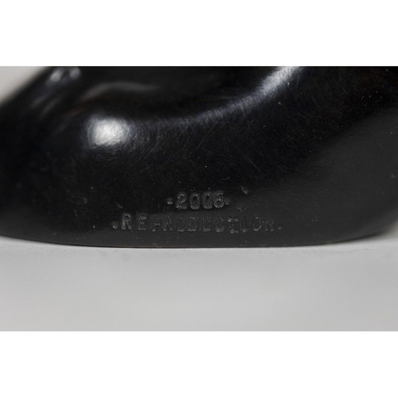 Image 1 of Alte Bronzeskulptur "Großer schwarzer Panther" von François Pompon, 2006