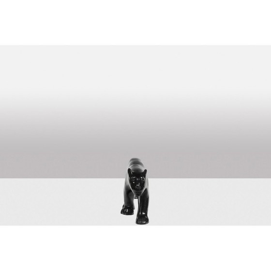 Image 1 of Alte Bronzeskulptur "Großer schwarzer Panther" von François Pompon, 2006