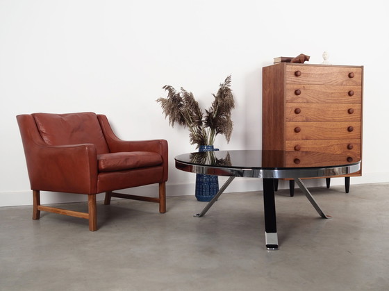 Image 1 of Runder Couchtisch, Dänisches Design, 1970er Jahre, Produktion: Dänemark