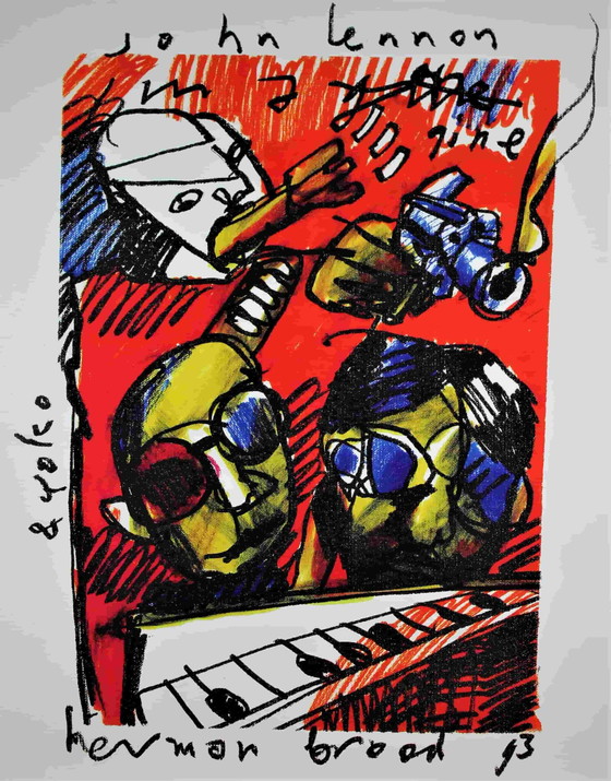 Image 1 of Herman Brood----John Lennon aus dem Jahr 1993