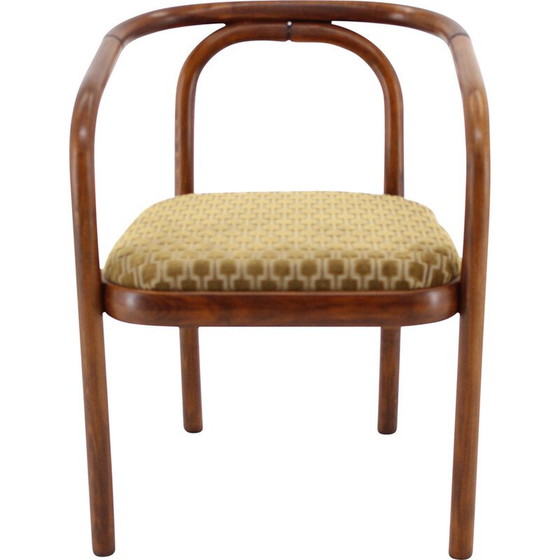 Image 1 of Vintage Kirkby Stoffstuhl von Antonin Suman für Ton, Tschechoslowakei 1970