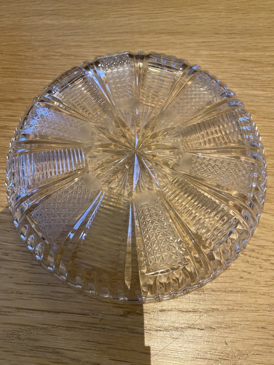 Image 1 of Mid Century Kristall Dessertteller