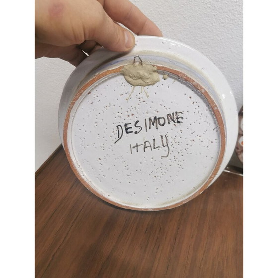 Image 1 of Paar alte Keramikteller von Giovanni De Simone