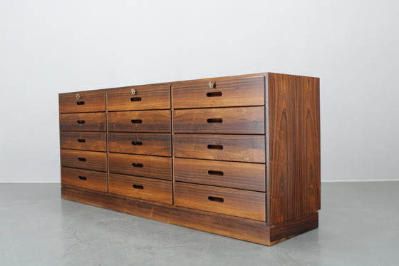 Image 1 of 1960S Seltene Kai Winding Kommode oder Sideboard, restauriert