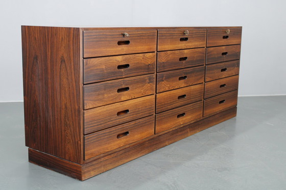 Image 1 of 1960S Seltene Kai Winding Kommode oder Sideboard, restauriert