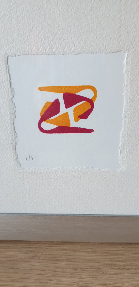 Image 1 of Theo Damsteegt – Gerahmter Original-Lithodruck