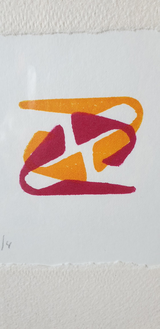 Image 1 of Theo Damsteegt – Gerahmter Original-Lithodruck