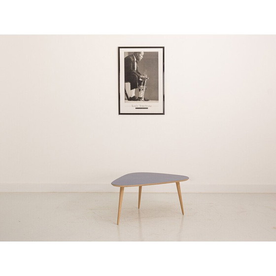 Image 1 of Vintage Couchtisch aus mitternachtsblauem Laminat, Frankreich