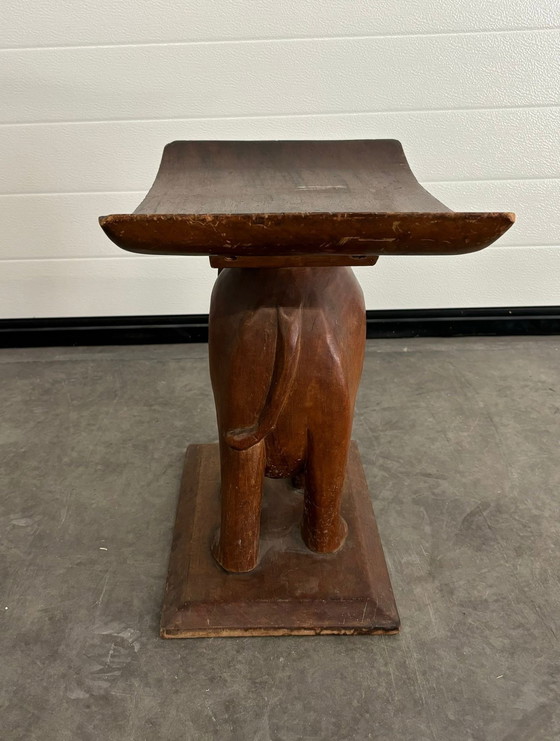 Image 1 of Vintage Design Beistelltisch Elefant Teakholz 1950s