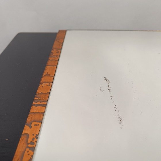 Image 1 of Mid Century-Spiegel - Kupferrelief