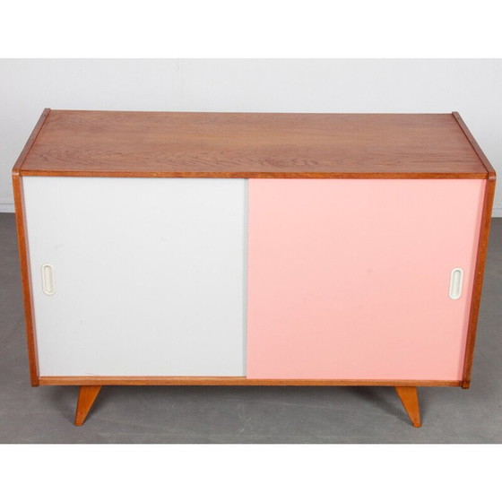 Image 1 of Vintage Kommode Modell U-452 in Eiche von Jiri Jiroutek für Interier Praha, Tschechoslowakei 1960